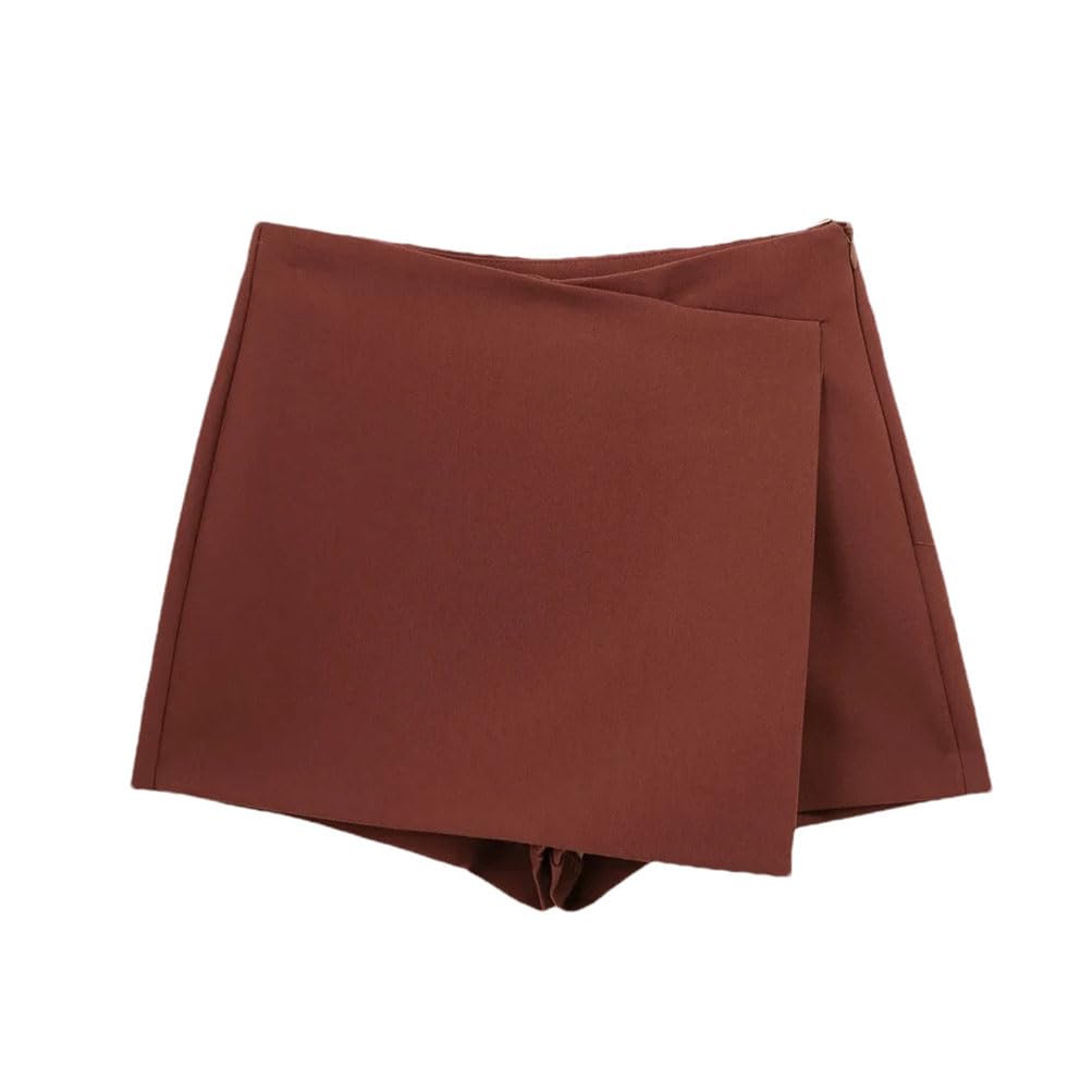 Short d'été avec fermeture éclair latérale invisible coupe fluide L