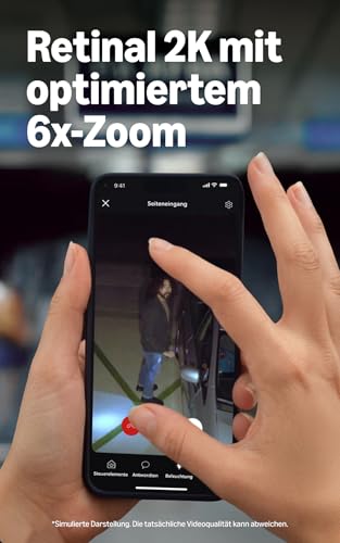 Ring Flutlichtkamera (Floodlight Cam), festverdrahtet(neueste Generation), Weitwinkel-Video in Retinal 2K, optimierter 6x-Zoom… – Ansicht 3