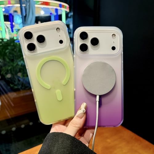 Coque translucide mate iPhone 15 Pro avec recharge magnétique