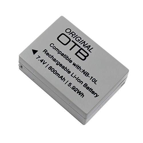 Batería para Canon PowerShot SX60 HS (Li-Ion)