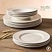 Imagen de Geneviève Lethu 545867 Vajilla de porcelana blanca para 6 personas