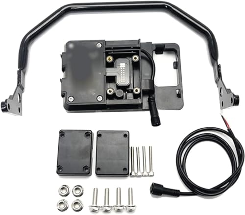 Support de navigation moto pour BMW R1200GS avec chargeur sans fil USB