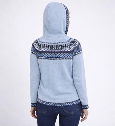 Image of Gamboa Alpaca Cardigan Sweater Women Winter Autumn Sweaters Lightweight