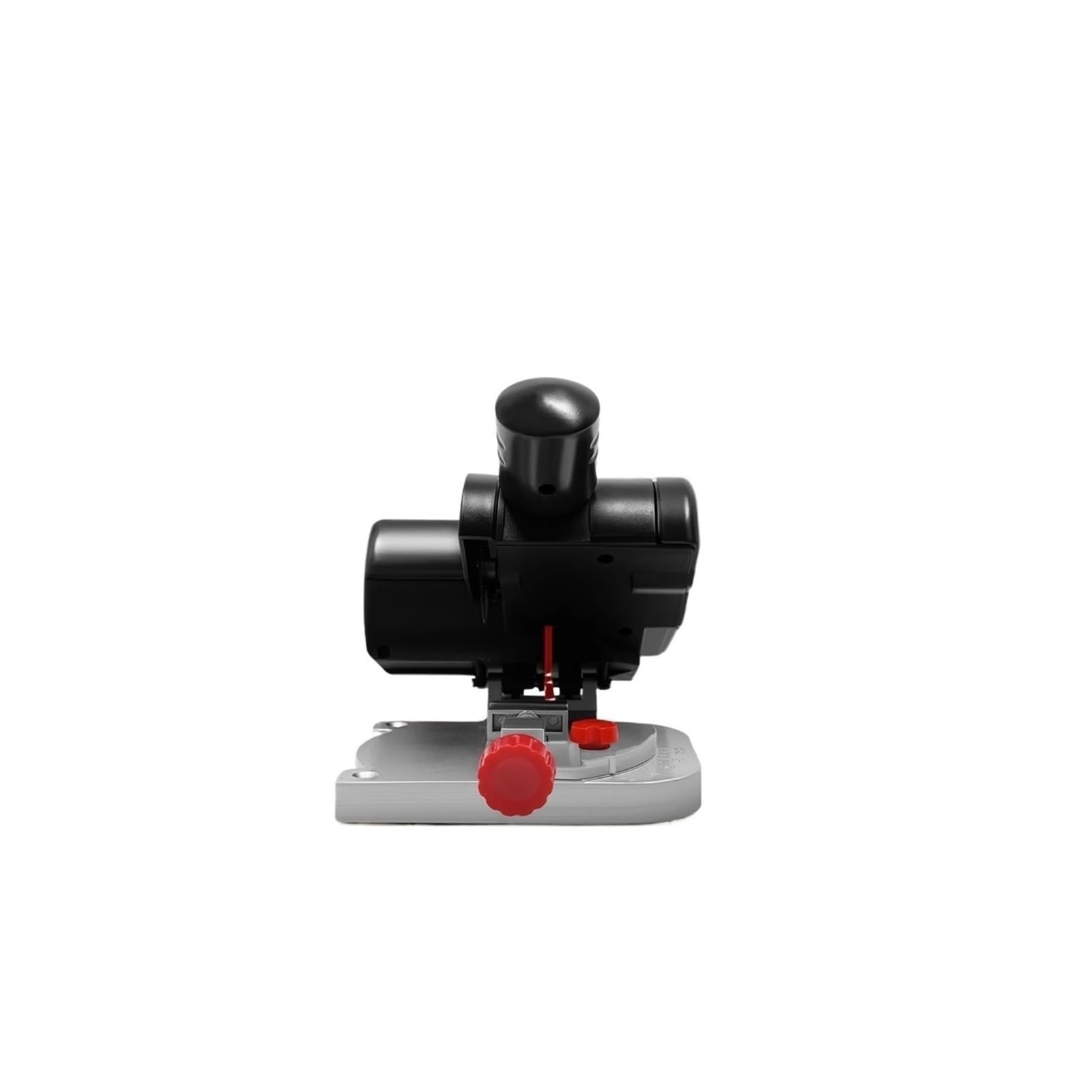 Sierra de mesa portátil Mini Sierra Ingletadora Casera, Cortadora De Sobremesa, Hoja De Acero Y Resina For Madera, Plástico Y Metal, para muebles de bricolaje, carpintería(Black)
