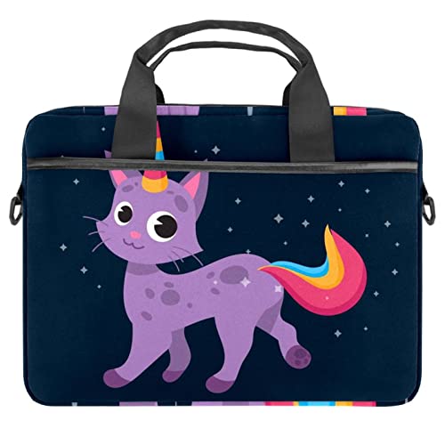 Sacoche ordinateur portable 13 13.3 14.5 pouces housse bandoulière mandala rose licorne