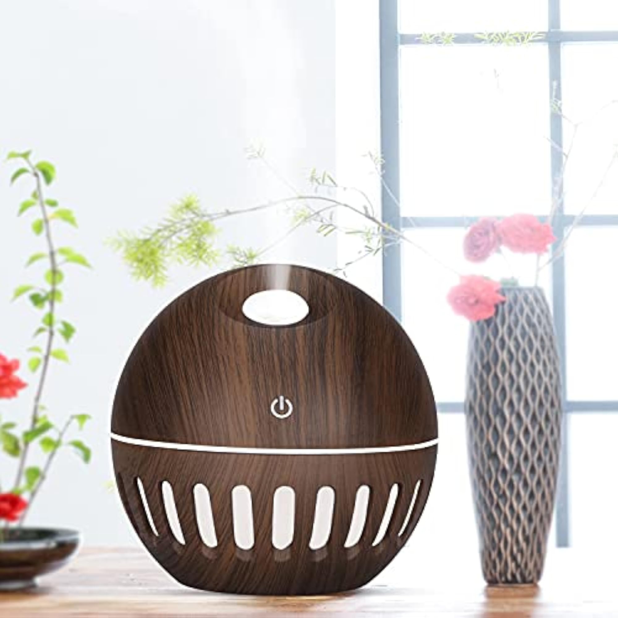Mini Mist Humidifier with LED Night Lights