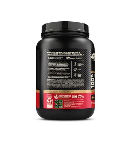 Optimum Nutrition Gold Standard 100% Whey Protein Powder, 670g - Vanilla Ice Cream - 22 servings (packaging may vary) - Image 4