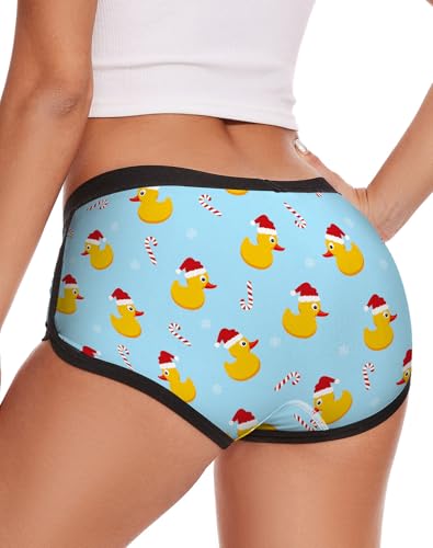 Image of Aueyan Womens Boyshorts Panties Stretchy Boxer Briefs Novelty Lounge Sleep Shorts