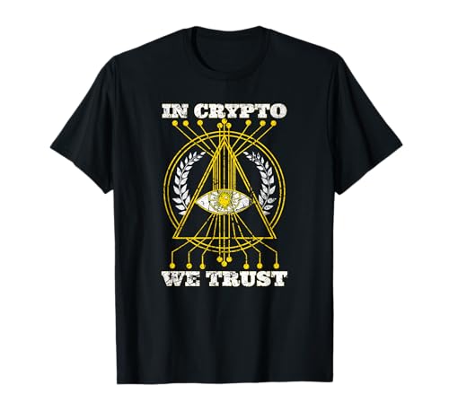 Photo de In Crypto We Trust pour les investisseurs Crypto Trader T-Shirt