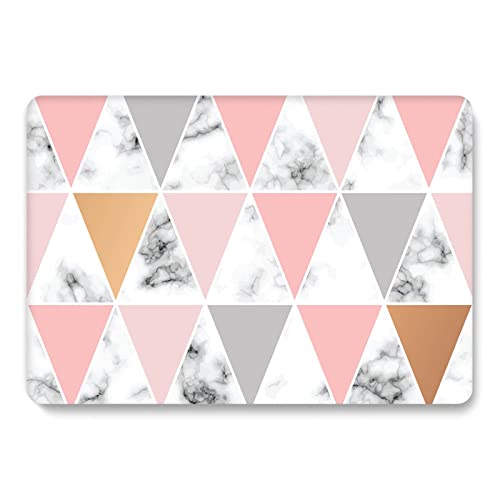 Funda MacBook Air 13 pulgadas M3 A3113 carcasa rígida efecto mármol con protector teclado M2 3