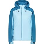 CMP - Chaqueta de mujer con capucha fija, Anís, S: Chaqueta adecuada para acompañar cada experiencia al aire libre Membrana con laminado térmico Clima Protect, impermeable WP 10.000 y transpirabilidad, MVP 4000, costuras totalmente selladas El relleno Feel Warm Flat, 140 g, de fibra sintética, garant...