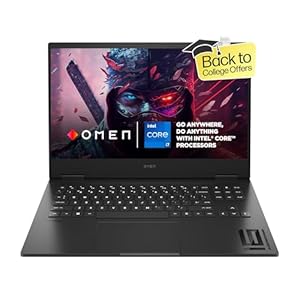 HP OMEN Gaming Laptop, 14th Gen Intel Core i7-14650HX, 8GB RTX 4060 GPU, 16.1-inch (40.9 cm), FHD, IPS, 144Hz, 300 nits, 16GB DDR5, 1TB SSD, Backlit KB, B&O (MSO, Black, 2.32 kg), wf1096TX/wf1102TX
