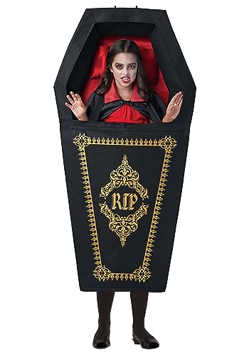 Disfraz de ataúd vampiro para niños miniatura 3
