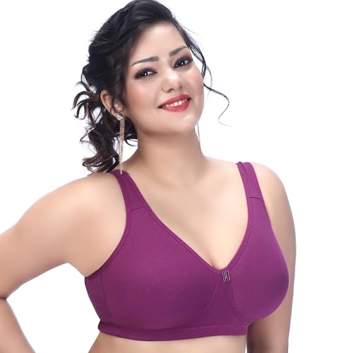 Image of TRYLO Women Full Coverage Bra, Cotton