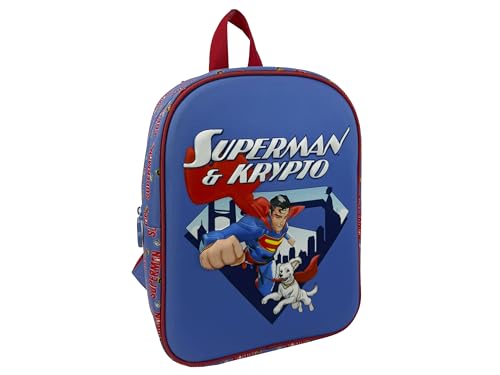 Sac à dos d'écolier Superman léger pour éviter le mal de dos