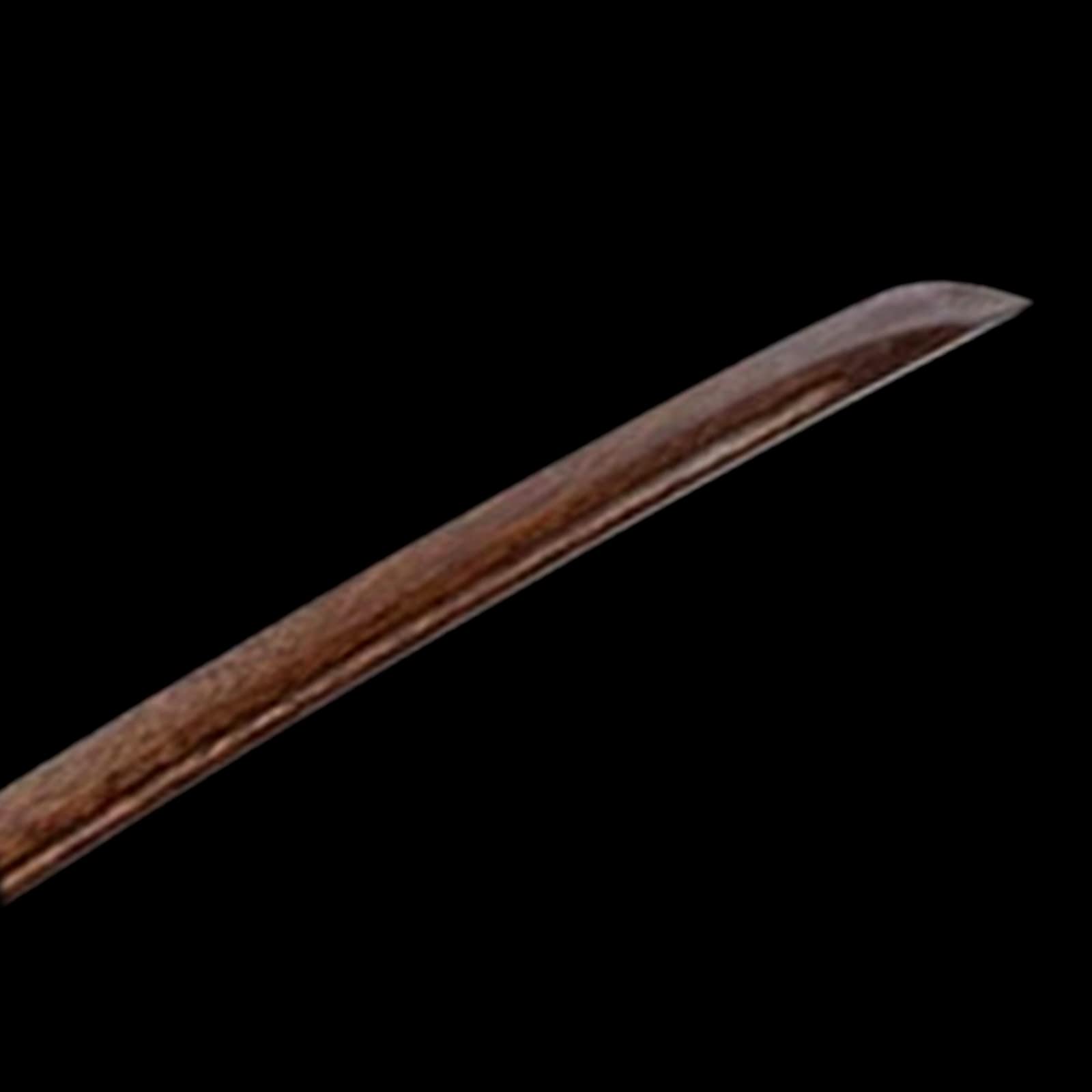 HQEKMS Katana de 103 cm avec Fourreau en Bois Massif,Épées de samouraï