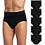 A1: 5 Pairs Black Mens Underwear