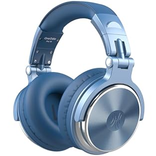 BASS SOUND: Enjoy powerful bass and comfort with the OneOdio Studio headphones. Large 50-millimeter speaker unit drivers combined with neodymium magnets deliver dynamic bass, great for DJing, mixing, monitoring, or listening to music. BUILT TO STAY C...