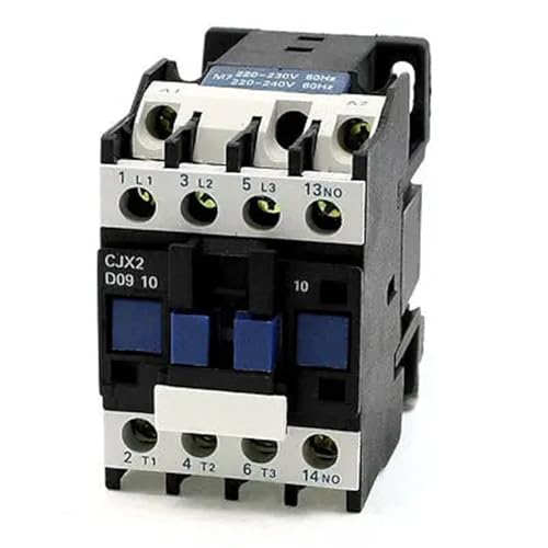 Contacteur AC CJX2-0910 triphasé 220V 230V avec bobine 660V 20A 1NO pour moteur électrique