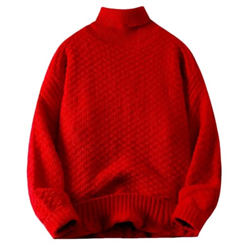 Pull en tricot épais homme anti-froid vêtement chaud pour affronter l'hiver sans grelotter