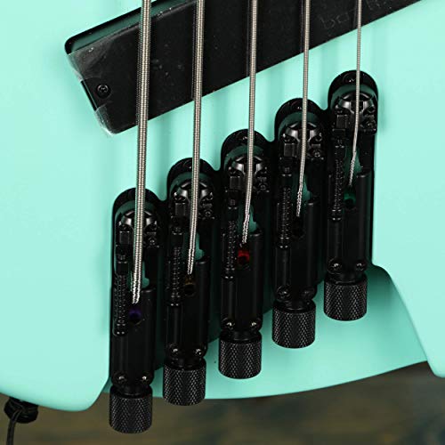 Ibanez Ehb Headless Multi-Scale 5-String 24 Frets Bass Guitar (Right-Handed, Sea Foam Green Matte) #TOP2