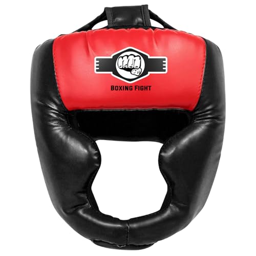 YORWHIN Boxing Headgear, Boxing Gear Equipment Training Sparring Safety Head Guard MMA Headgear for MMA, Kickboxing, Muay Thai, Taekwondo Helmet for Kids