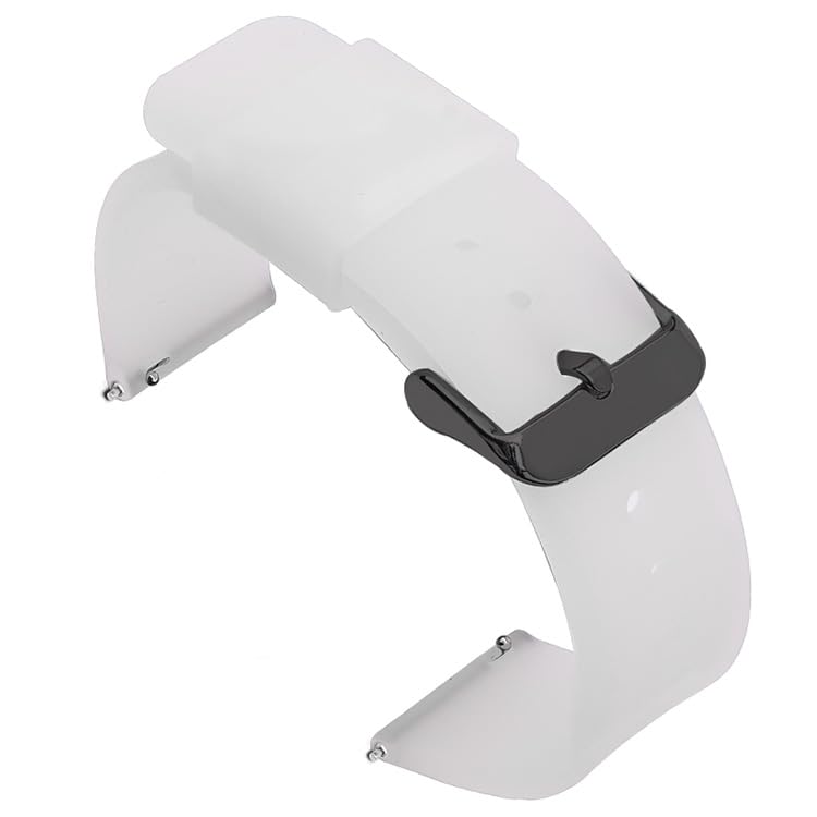 Bracelet de montre en caoutchouc fini la transpiration avec le silicone souple
