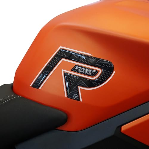labelbike - 3D Tank Pad Stickers Decorations and Protections of Motorcycle Tank Compatible with Triumph Street Triple 765 R 2024