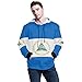 All3DPrint Sudadera con capucha para hombre con la bandera de Nicaragua