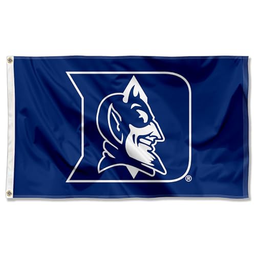 Duke Blue Devils Logo 3x5 Grommet Flag