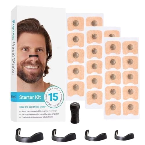 DIGALI Breathing Nasal Strip Starter Kit 15 Count - Boost Oxygen Intake, Reduce Snoring, Improve Sleep Quality - Sweat Resistant, Skin Safe Nasal Strips - Extra Strength Snoring Solution-image-30