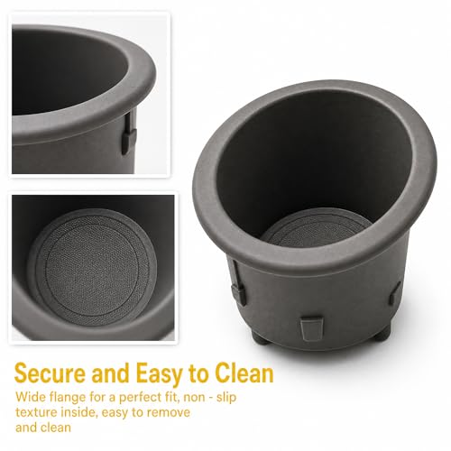 Portavasos lateral gris para Chevy Express Van 2008-2019 miniatura 3