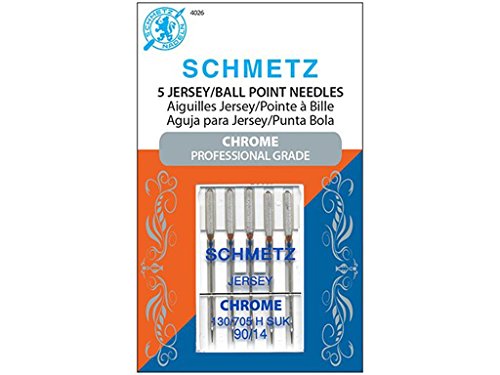 Aiguille SCHMETZ Jersey Sz 90/14 évite les points sautés sur tricot et interlock