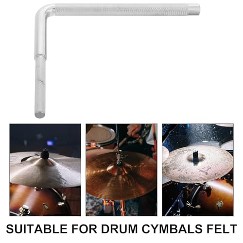 Abmoador soporte de metal para cowbell para batería miniatura 5