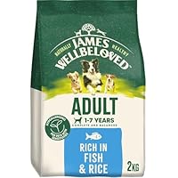 James Wellbeloved Dog Adult Hypoallergenic Dry Food Fish and Rice 2 kg