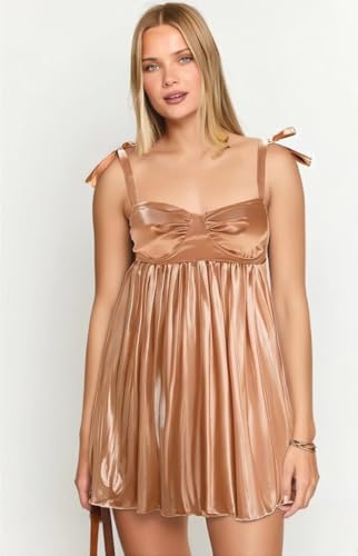 Spaghetti Straps Homecoming Dresses for Teens Soft Satin Short Cocktail Evening Party Gowns Corset Mini Dress DE5483