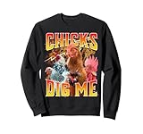 Photo Gallery easter chicks dig me - camicia vintage anni 90, da uomo e da donna felpa Photo Gallery easter chicks dig me - camicia vintage anni 90, da uomo e da donna felpa