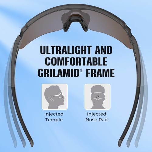 Kastking Skinner Polarized Large Sport Sunglasses For Men And Women thumb #4