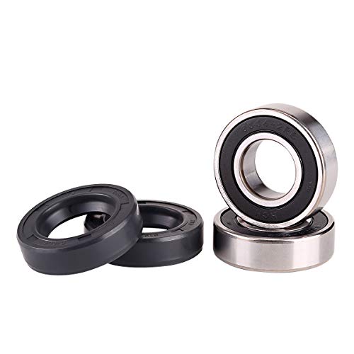 Image of 10L0L Golf Cart Rear Axle Bearing & Seal for EZGO TXT RXV Marathon Medalist Electric Models 1978 Up, Bearing Shaft Kit Replace OEM# 611931, 620343, 15112G1, 15114G1, 70181G01, 230-889, 82705-78