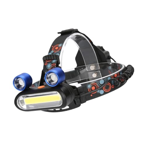 Linterna LED recargable Cob para camping, senderismo y pesca nocturna con imán
