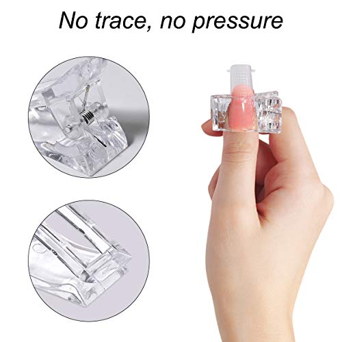 BoloShine 10 Pezzi Trasparente Clip di Punte per