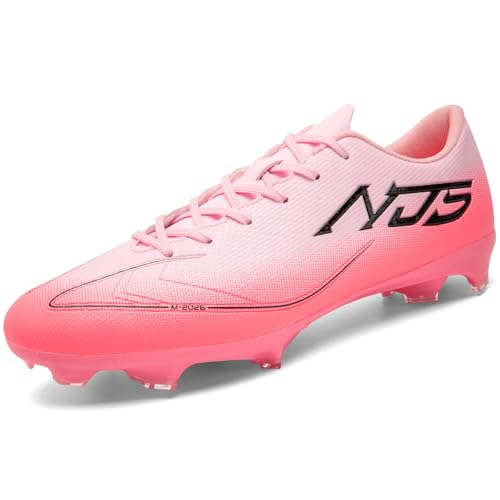 NUTTOPL Chaussures de Football Homme Spike Crampons Adolescents Professionnel Antidérapant Chaussures de Foot Adultes Athlétisme Entrainement Chaussures de...