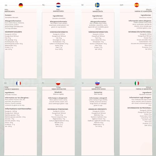 Wholefood Earth Almonds Flour 1 kg | GMO Free | High Fibre | Source of Protein