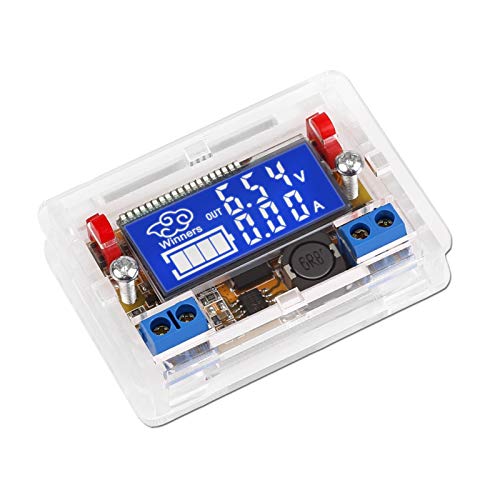 Buck Converter, Icstation DC 5-23V to 0-16.5V Adjustable Voltage Regulator Buck Boost Converter Setp Down Power Supply Module