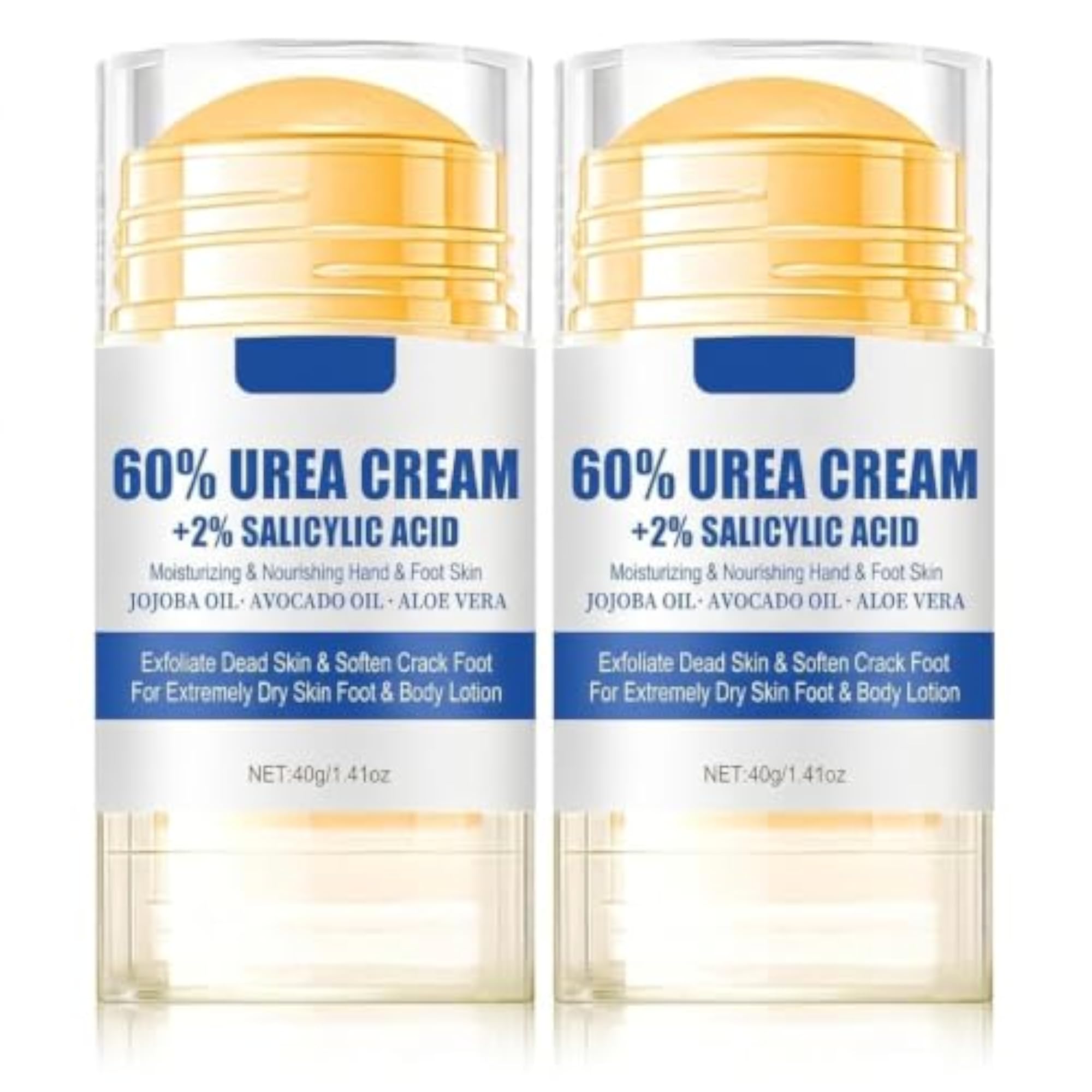 60% Urea Cream with 2% Salicylic Acid, Moisturizing Foot Cream