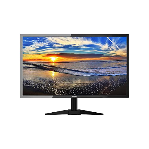 FRONTECH 22 Inch (54.6 cm) with 1680 x 1050 Pixels LED Monitor, Refresh Rate 75 Hz, Built-in Dual 2W Speakers, Slim and Stylish Design, Wall Mountable, 16.7M Colors, HDMI & VGA Ports, (MON-0058-Black)