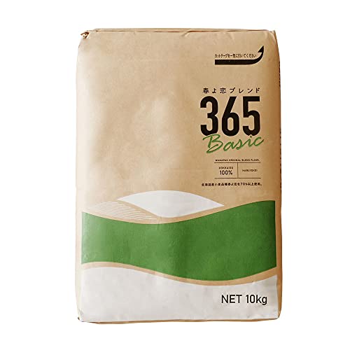 【ママパン】春よ恋ブレンド365Basic 10kg 強力粉 北海道産パン用小麦粉 春よ恋+ゆめちから 国産小麦粉 業務用バルク商品