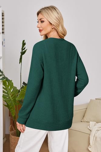 Image of STYLEWORD Women's Fashion Cardigan Sweater Lightweight Open Front Long Casual Beach Kimonos Outfits with Pockets