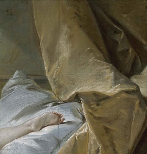 Affiche De Arts Étude de pieds pour l'Odalisque blonde reproduction tableau de maître