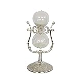 Photo Gallery plmm sabbia timer,15 minuti clessidra hourglass timer clessidra,timer a clessidra,5/10/15/20/30 minuti,assistente di gestione del tempo,natale sabbia timer orologio sandglass(15 min)